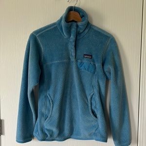 Patagonia fleece pullover blue S